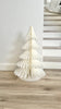 Extra Large Paper Honeycomb Christmas Tree - 25.5” (65cm) Holiday Party Decoration for Home, Office, Classroom, event decor,  gift, wedding