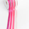 physical Hot pink double sided satin ribbon full roll 25m 6 / 12 mm Bright pink Gift Wrap ribbon pink Ribbon Gift Ribbon Decoration Wrapping Decopompoms