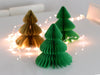 physical Paper Christmas tree decoration | Honeycomb balls | New year decoration | Winter party decor Decopompoms