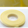 physical Yellow double sided satin ribbon  6mm / 10mm 25 meters full roll high quality Lemon Gift wrap, crafts, decorations, sewing Decopompoms