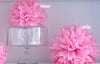 Mini paper pom poms | Wedding table decor | Mini paper flowers | Wedding decorations