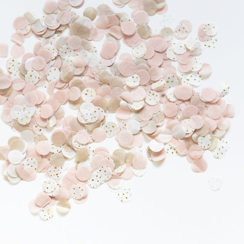 20 PCS Dusty Pink, Rose Gold, Ivory, Pastel Grey, Tissue Paper Pom Pom – If  you say i do