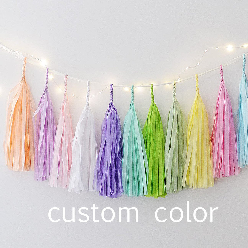 DIY Tissue Paper Garland - Celebrate Every Day With Me