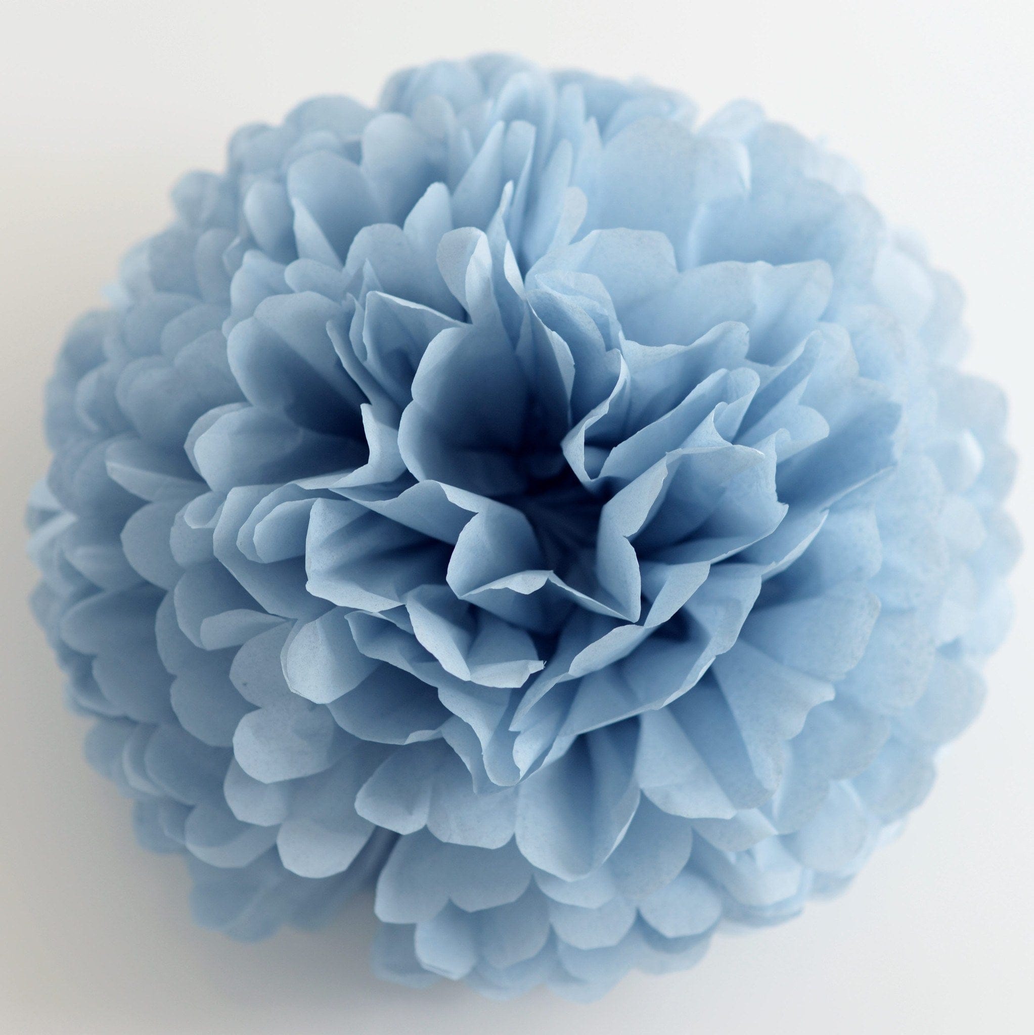 Blue tissue on sale paper poms