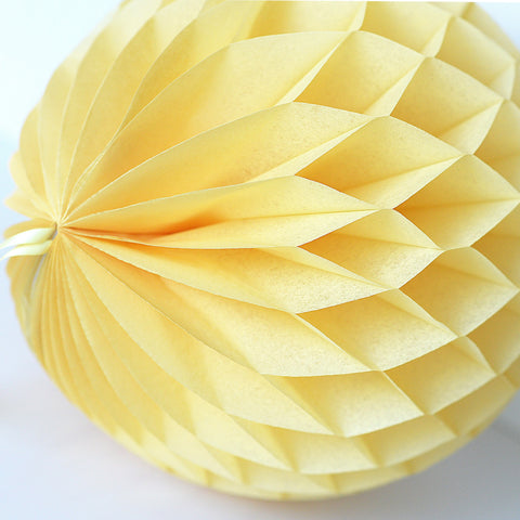 Yellow Honeycomb Decorations - Summer Wedding Decorations Easter Paper  Honeycomb Balls Yellow Birthday Party Hanging Decorations